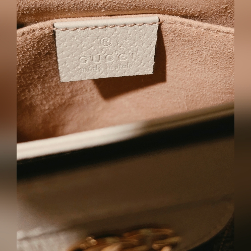 Gucci Flora Ophidia GG Supreme Medium Chain Bag - Picture 9 of 11
